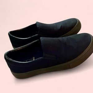 Black Slip-On Shoes